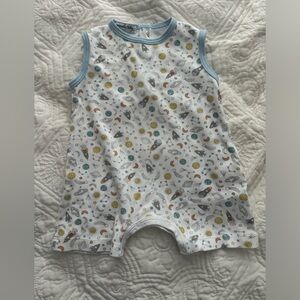 Magnolia Baby “Out to the World” Playsuit 9 months